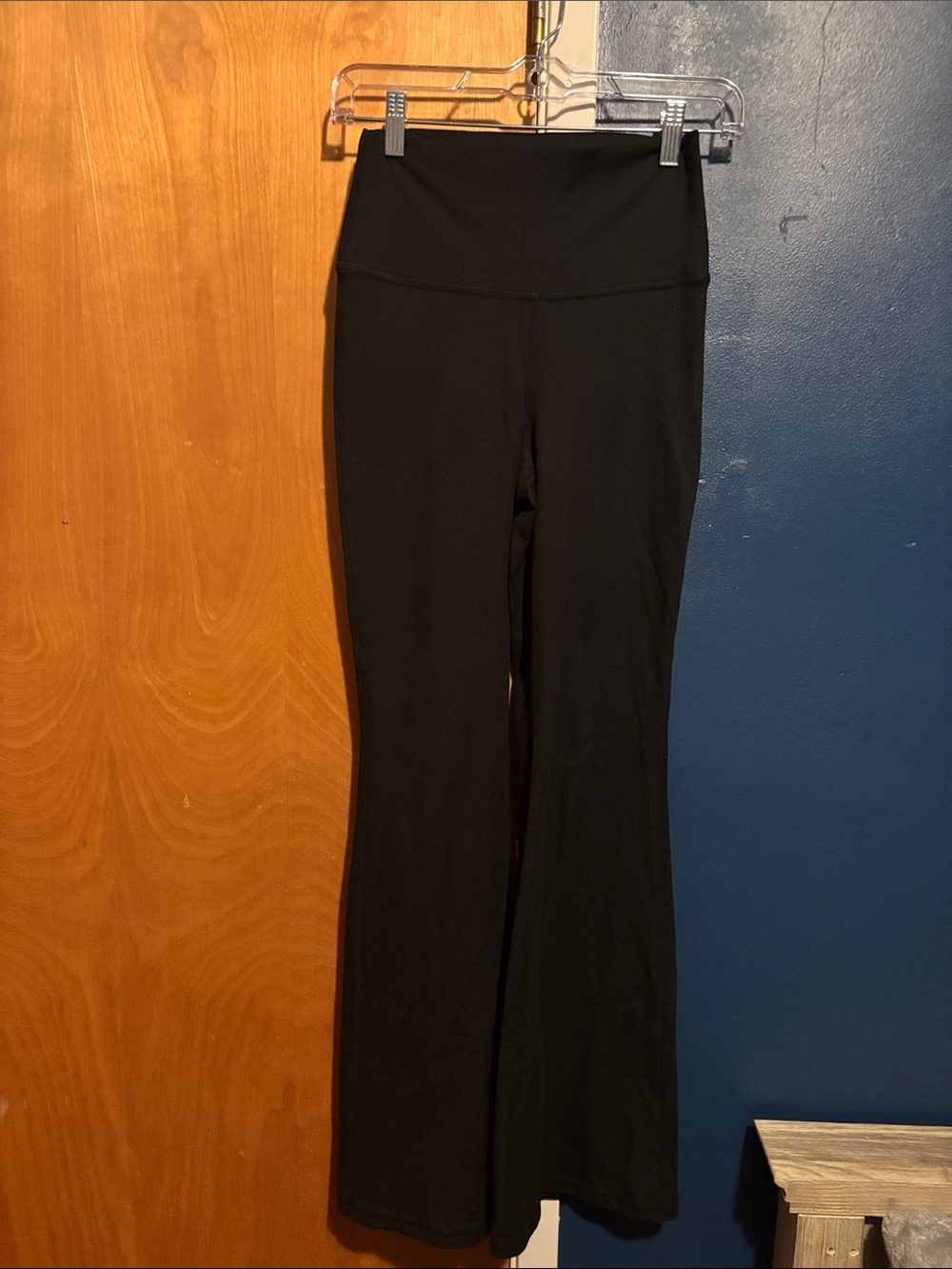 Hollister Black Boot Cut Flare Leggings